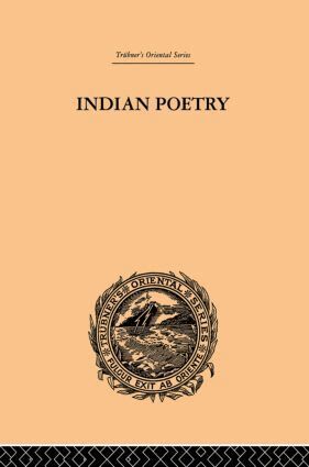 Edward Arnold - Indian Poetry, Häftad