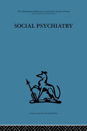 Maxwell Jones - Social Psychiatry, Häftad