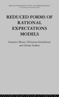 bokomslag Reduced Forms of Rational Expectations Models