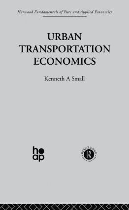 bokomslag Urban Transportation Economics