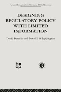 bokomslag Designing Regulatory Policy with Limited Information