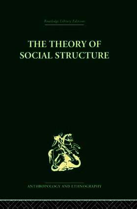 Theory of Social Structure