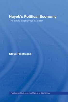 Hayek's Political Economy 1