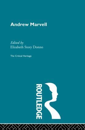 Andrew Marvell, Robert Wilcher - Andrew Marvell, Häftad