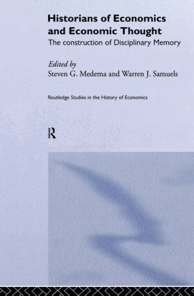 Steven G Medema, Warren J. Samuels - Historians of Economics and Economic Thought, Häftad