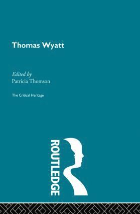 bokomslag Thomas Wyatt