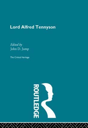 John D. Jump - Lord Alfred Tennyson, Häftad