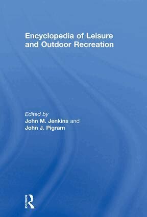 John Jenkins, John Pigram - Encyclopedia of Leisure and Outdoor Recreation, Häftad
