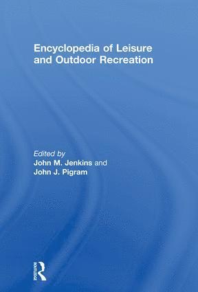 John Jenkins, John Pigram, AUS) Pigram, John (University of New England, Armidale, New South Wales - Encyclopedia of Leisure and Outdoor Recreation, Häftad