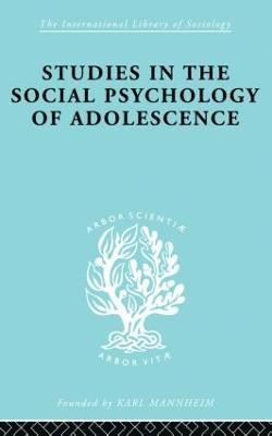 J.F. Forrester et al, J Richardson, UK) Richardson, J (Brunel University, Uxbridge, Middlesex, J. F. Forrester Et Al, J. Richardson, Dr J Richardson - Studies in the Social Psychology of Adolescence, Häftad