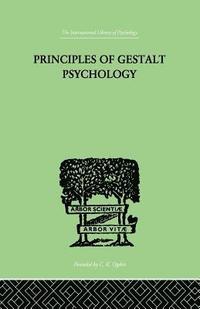 bokomslag Principles Of Gestalt Psychology