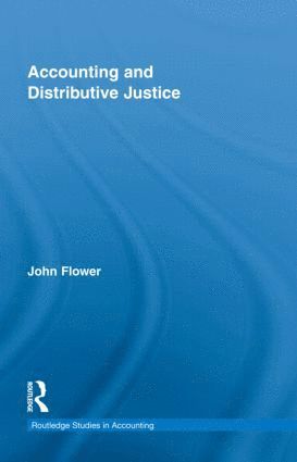 bokomslag Accounting and Distributive Justice