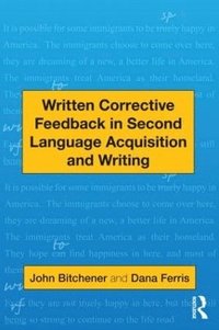 bokomslag Written Corrective Feedback in Second Language Acquisition and Writing