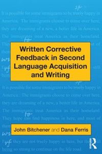 bokomslag Written Corrective Feedback in Second Language Acquisition and Writing