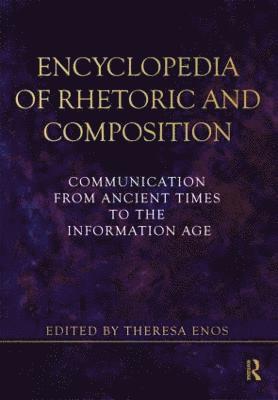 Theresa Enos, Theresa Jarnagin Enos - Encyclopedia of Rhetoric and Composition, Häftad