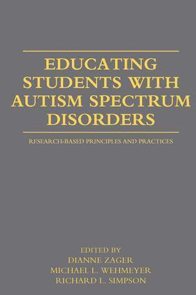 Educating Students with Autism Spectrum Disorders 1