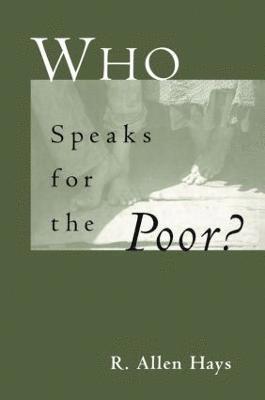 Who Speaks for the Poor 1