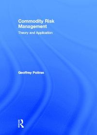 bokomslag Commodity Risk Management