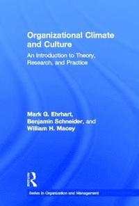 bokomslag Organizational Climate and Culture