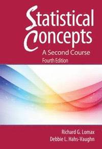 bokomslag Statistical Concepts - A Second Course