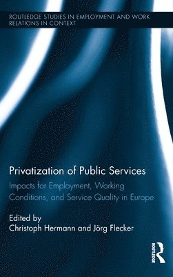 bokomslag Privatization of Public Services