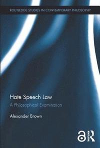 bokomslag Hate Speech Law