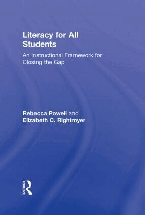 Rebecca Powell, Elizabeth Rightmyer - Literacy for All Students, Inbunden