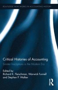 bokomslag Critical Histories of Accounting