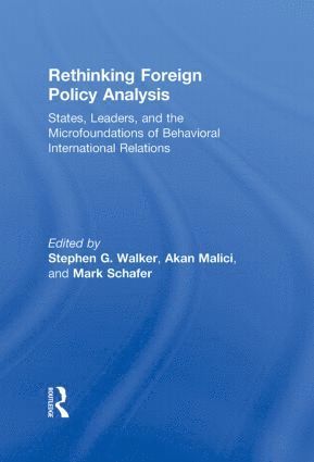 bokomslag Rethinking Foreign Policy Analysis