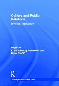 bokomslag Culture and Public Relations