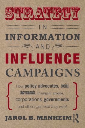 bokomslag Strategy in Information and Influence Campaigns