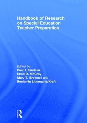 bokomslag Handbook of Research on Special Education Teacher Preparation