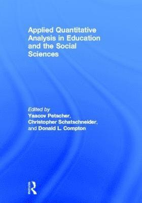 Applied Quantitative Analysis in Education and the Social Sciences 1
