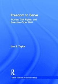 bokomslag Freedom to Serve
