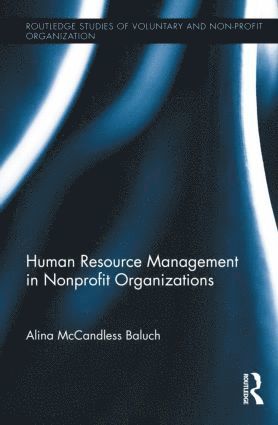 bokomslag Human Resource Management in Nonprofit Organizations