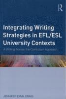 bokomslag Integrating Writing Strategies in EFL/ESL University Contexts