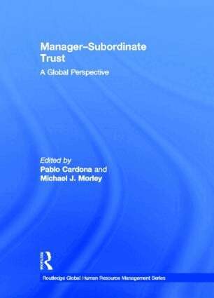 Pablo Cardona, Michael J. Morley - Manager-Subordinate Trust, Inbunden