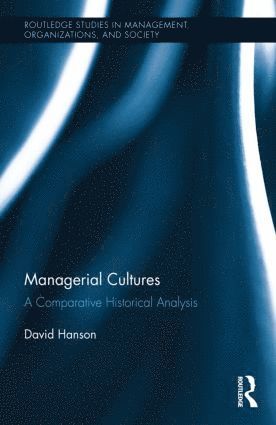 bokomslag Managerial Cultures