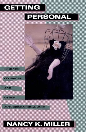 Nancy K. Miller - Getting Personal, Häftad