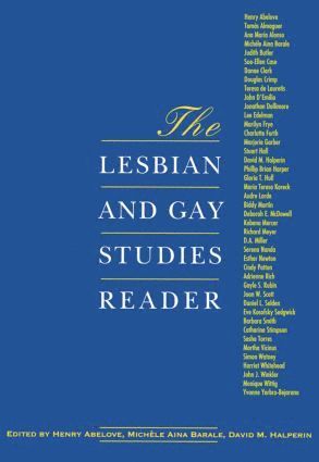 Lesbian and Gay Studies Reader 1
