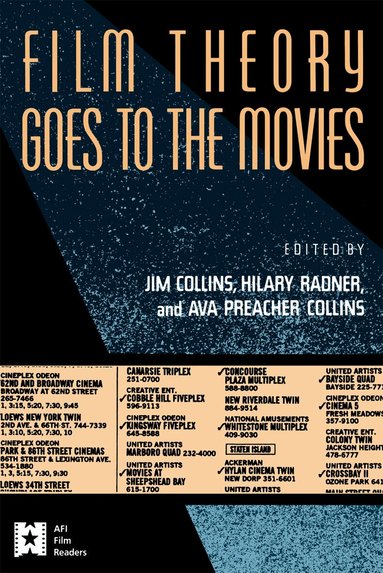 Jim Collins, Ava Preacher Collins, Hilary Radner - Film Theory Goes to the Movies, Häftad