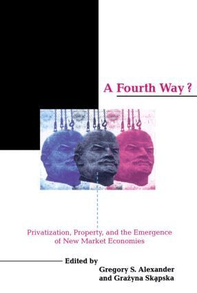 Gregory S. Alexander, Grazyna Skapska - Fourth Way?, Häftad