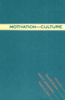 bokomslag Motivation and Culture