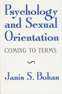 bokomslag Psychology and Sexual Orientation