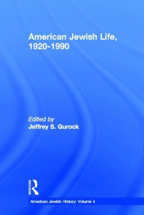 bokomslag American Jewish Life, 1920-1990