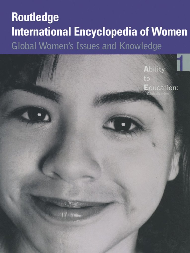 Routledge International Encyclopedia of Women V1 1