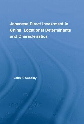 bokomslag Japanese Direct Investment in China