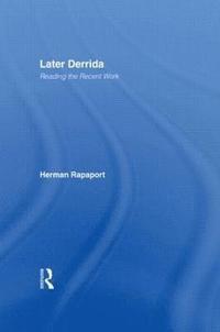 bokomslag Later Derrida