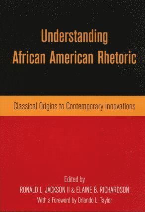 bokomslag Understanding African American Rhetoric