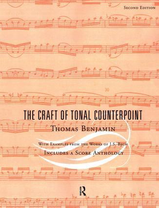 Craft Of Tonal Counterpoint 1